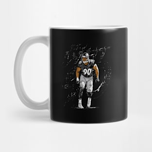 T.J. Watt Pittsburgh Rough Mug